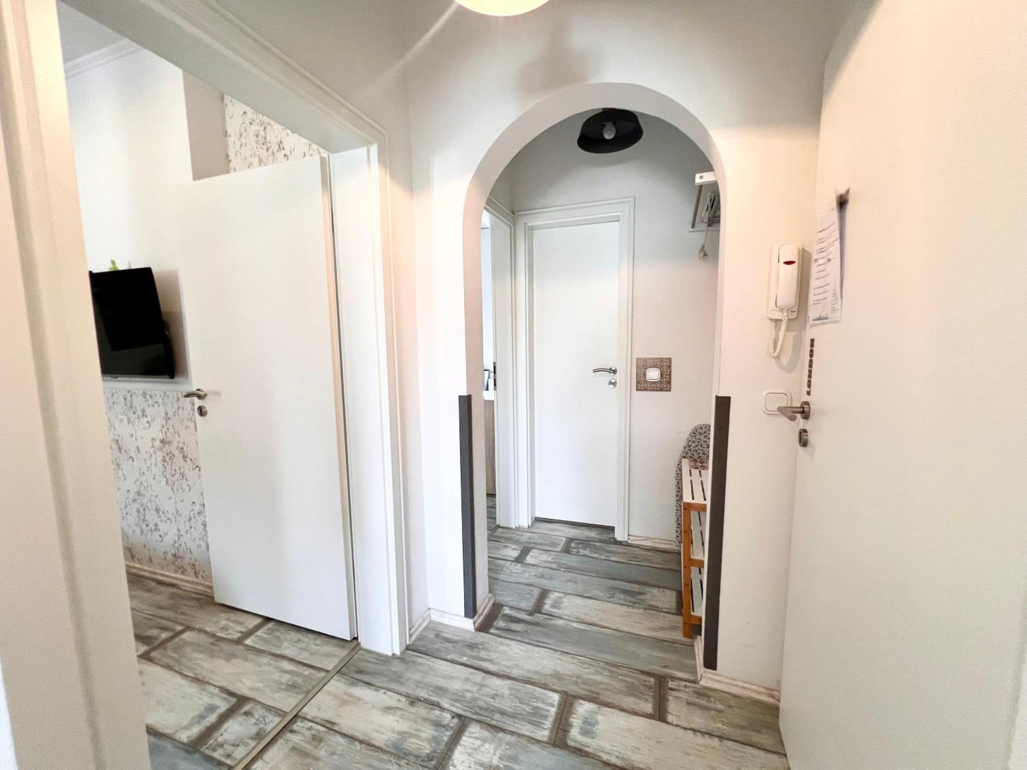 London Suite Fuer 4 Mit Kueche Und Wifi Essen Exterior foto