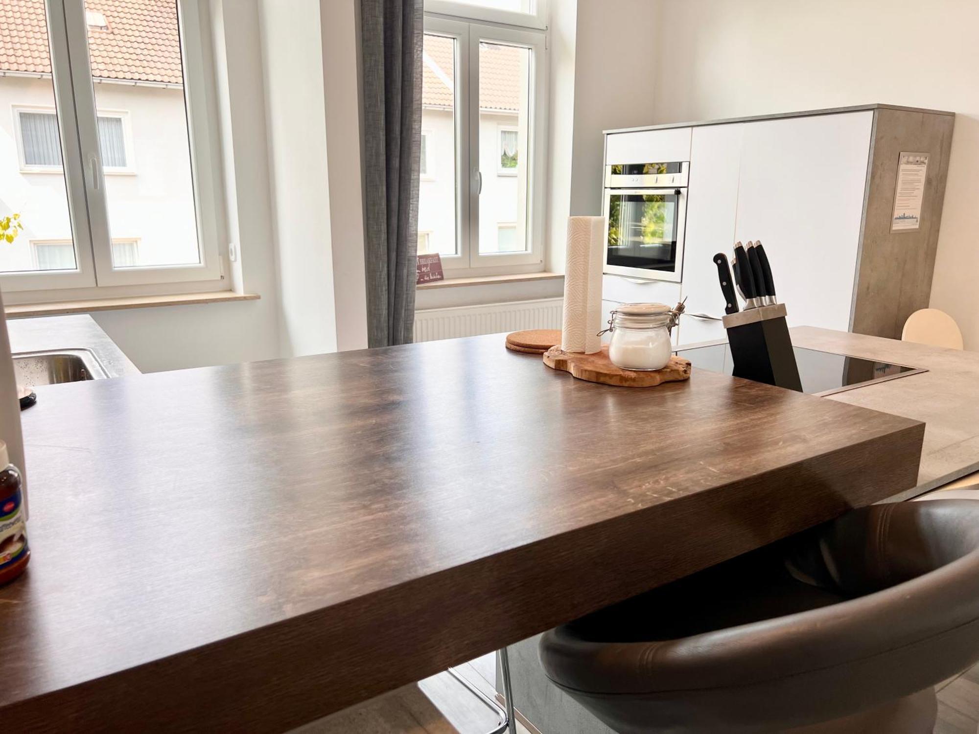 London Suite Fuer 4 Mit Kueche Und Wifi Essen Exterior foto